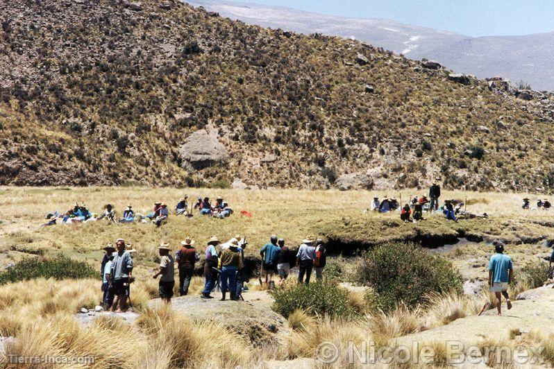 Faenas comunitarias, salida de Arequipa