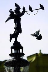 Plaza Mayor, detalle, Lima