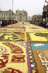 Alfombra de flores, Lima