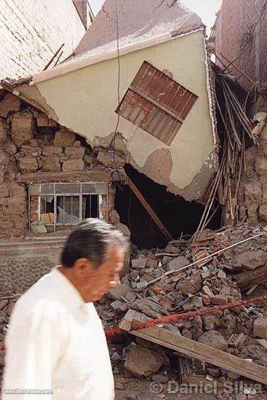 Efectos del terremoto del 2001, Moquegua