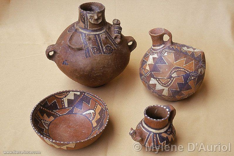 Vasijas de la cultura Chiribaya
