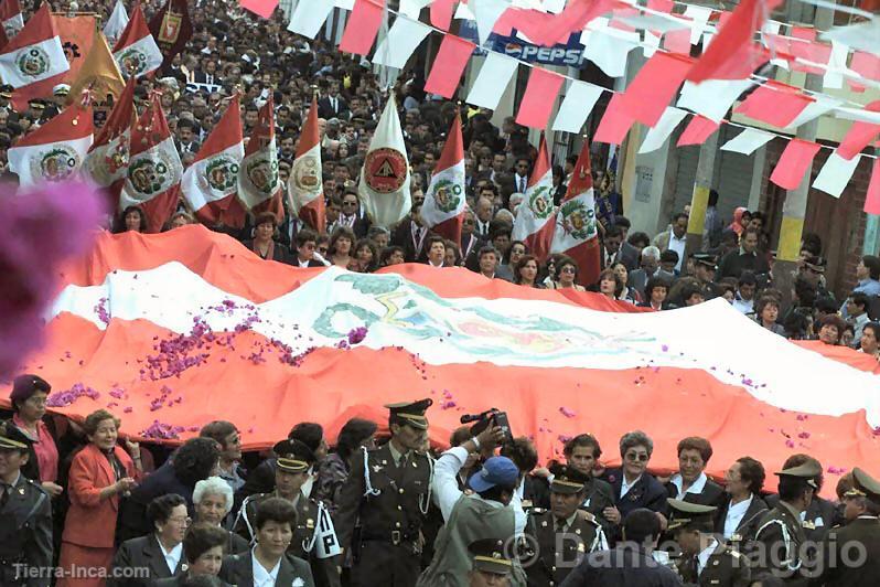 Procesin de la Bandera, Tacna