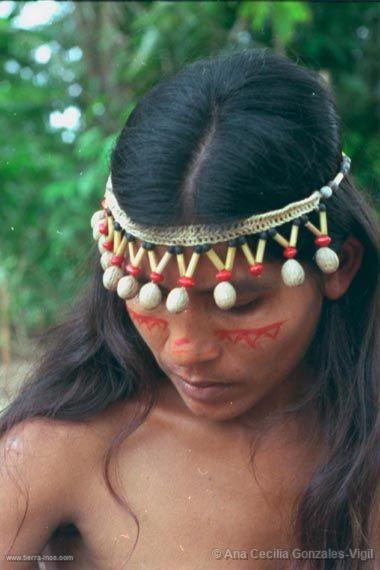 Pobladora jíbara de Amazonas