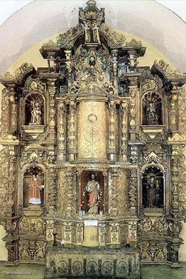 Retablo Mayor de la iglesia de San Lorenzo. Trujillo