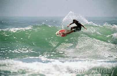 Surfing en las playas del sur