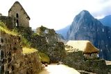 Reconstrucción de una casa inca, Machu Picchu