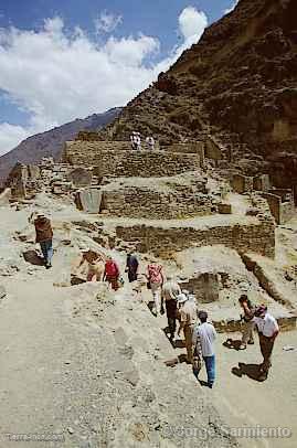 Turistas, Ollantaytambo