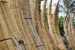 Caballitos de totora en Huanchaco