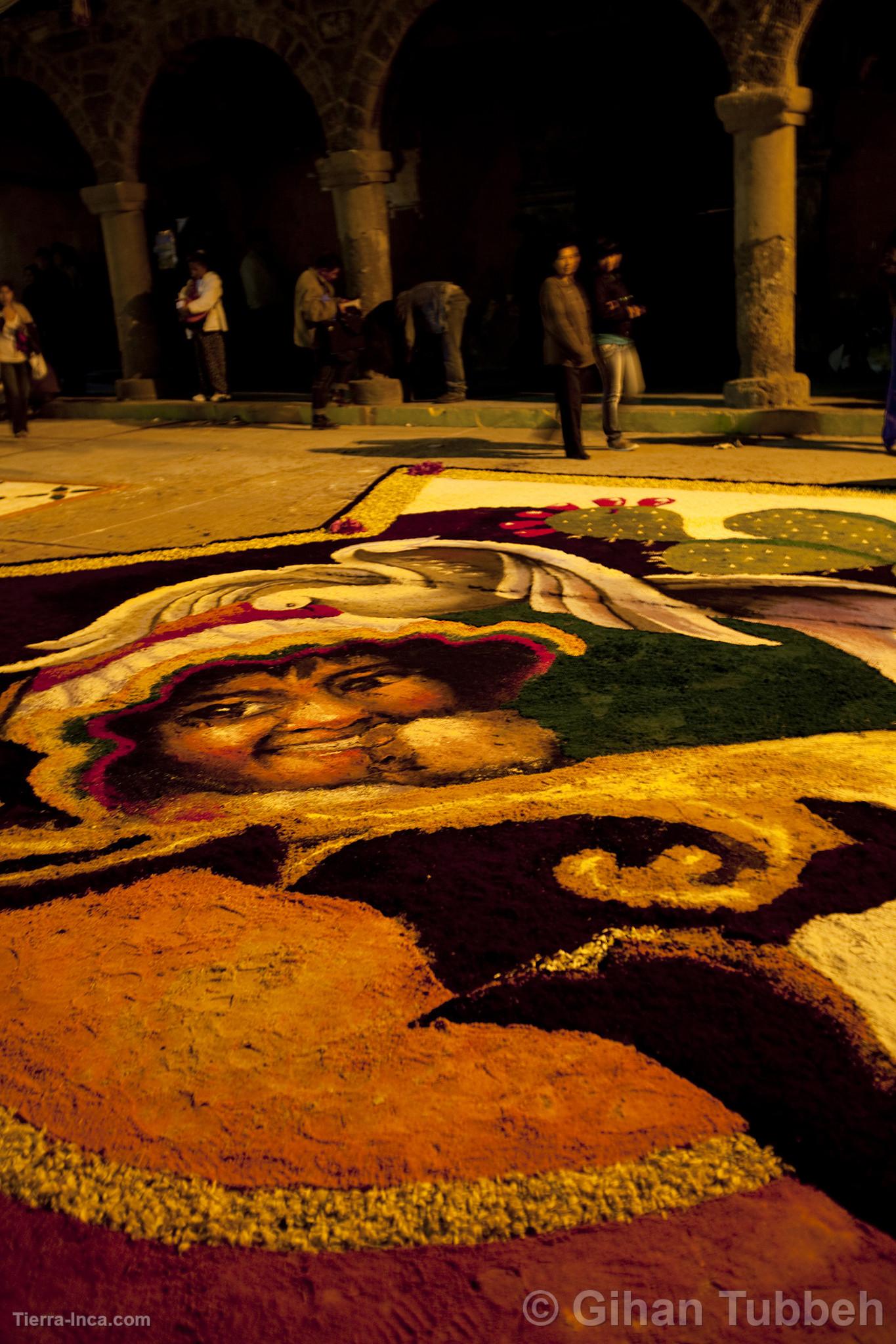 Alfombra de flores