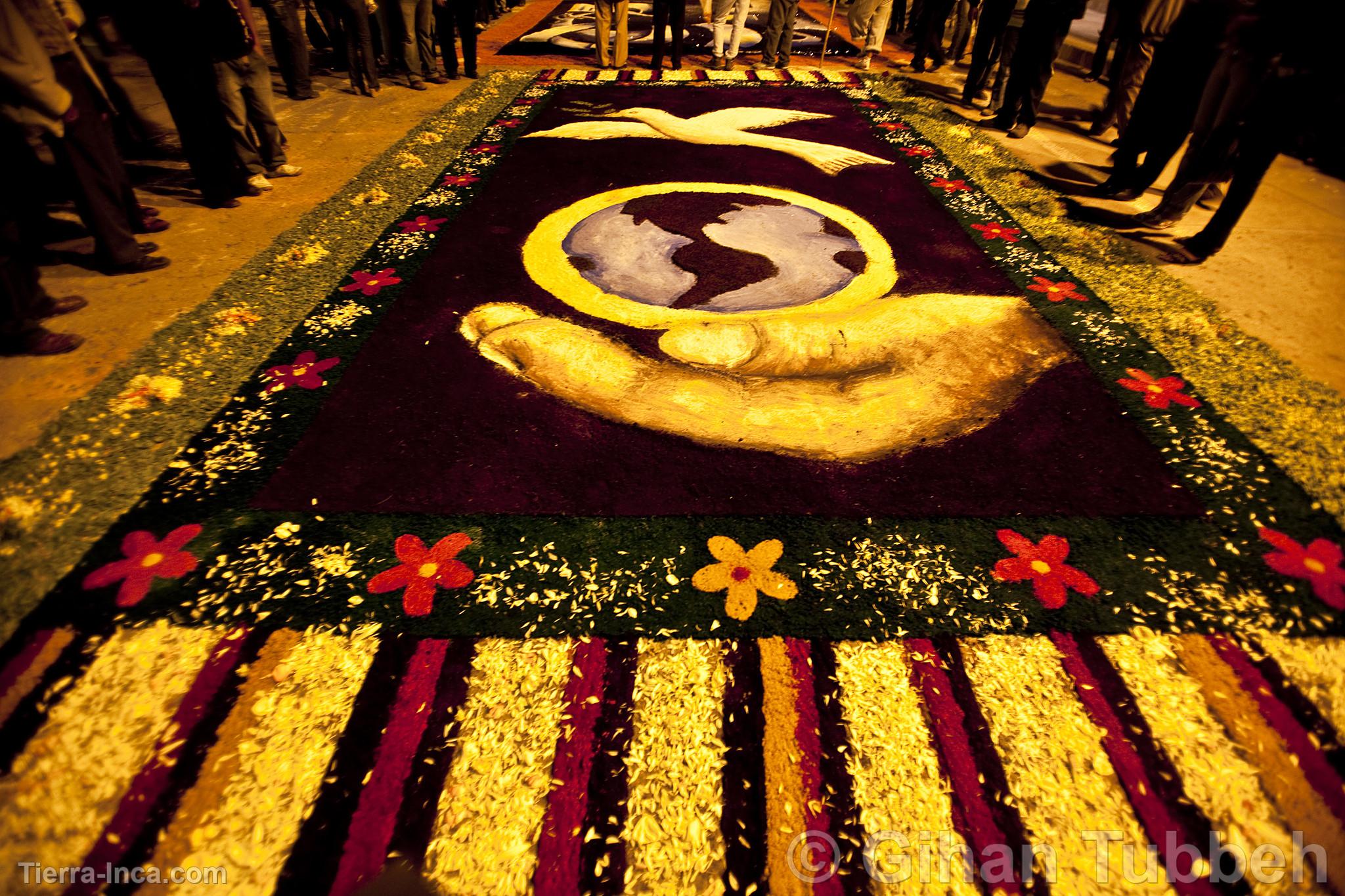 Alfombra de flores