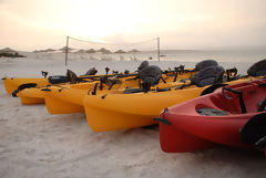 Kayaks en Paracas