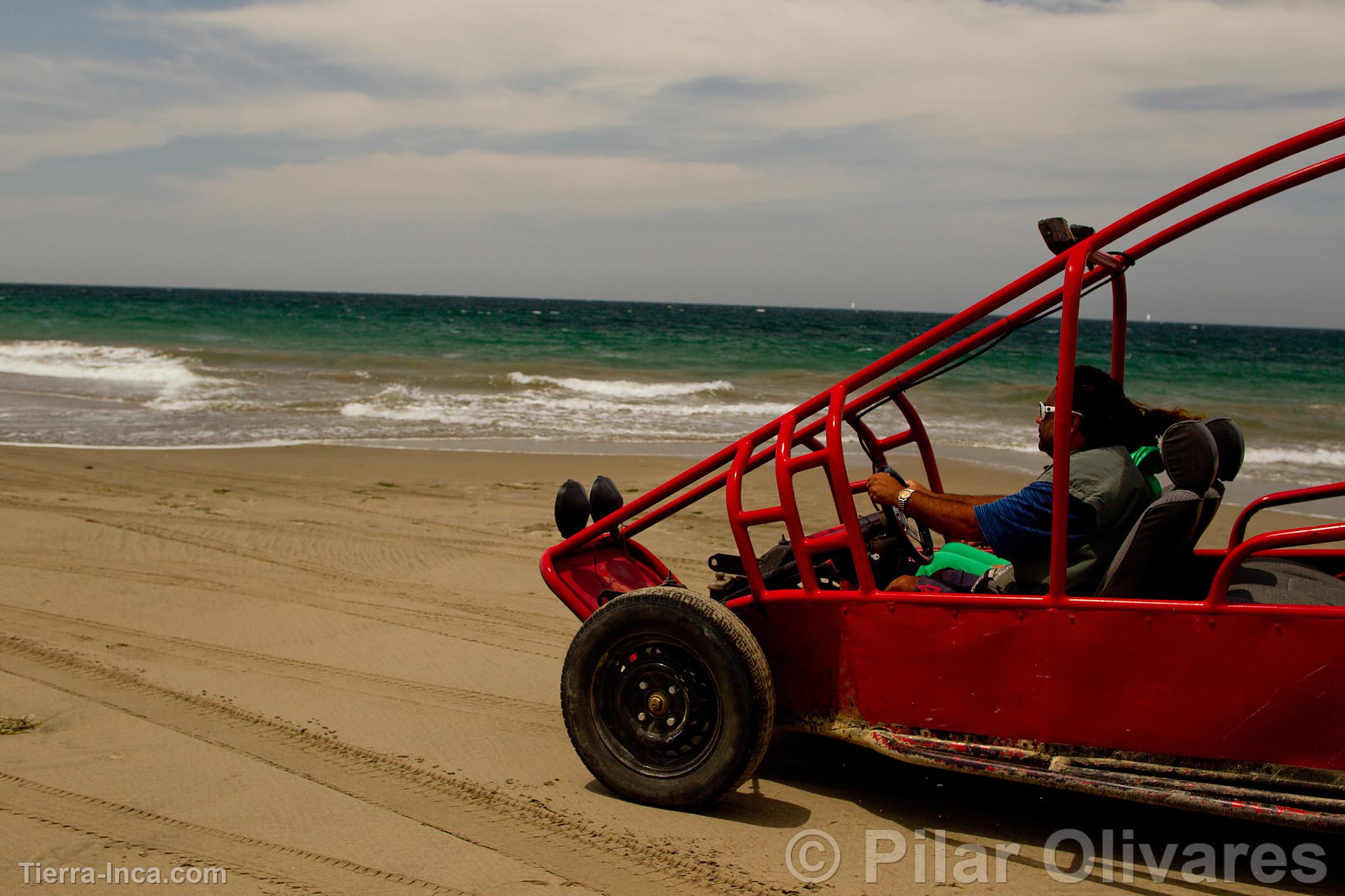 Tubular en la playa El uro