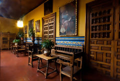 Interior de la Casa Aliaga