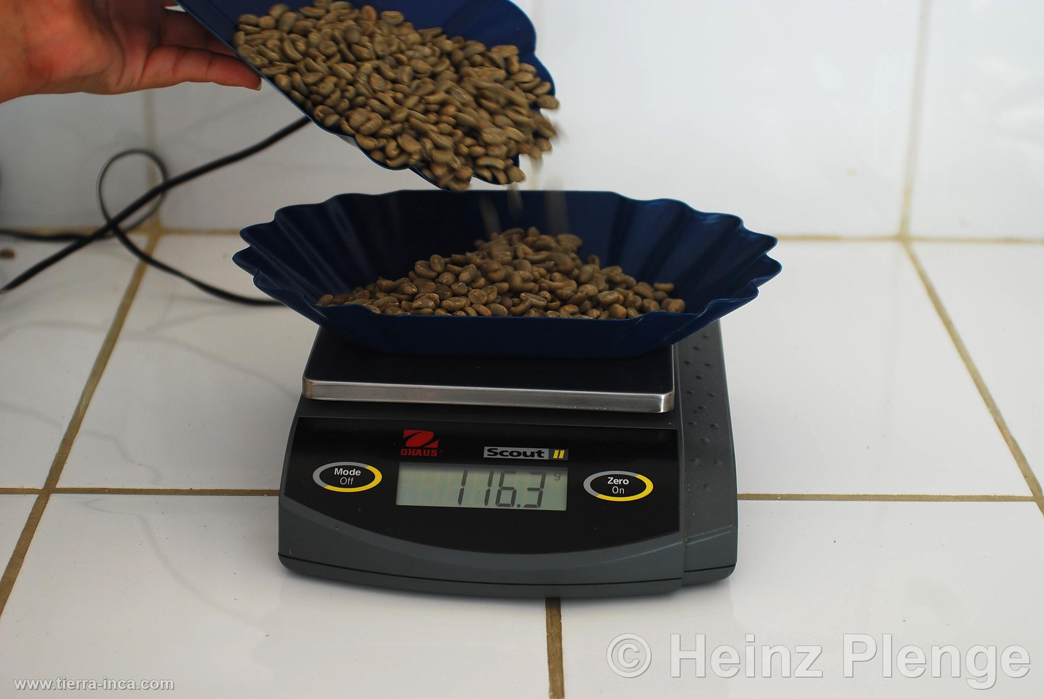 Laboratorio de análisis de calidad de café