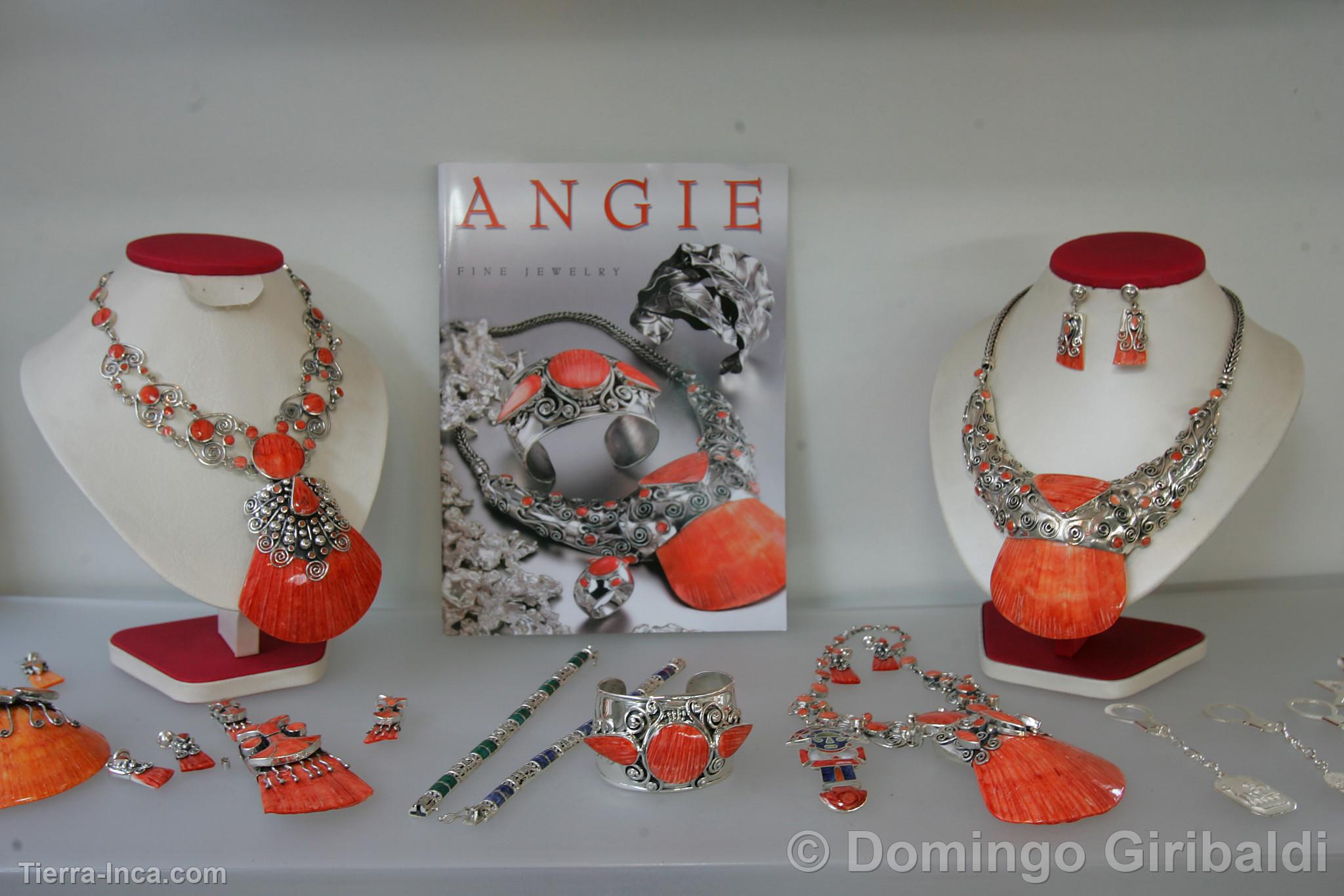 Exhibición de joyería