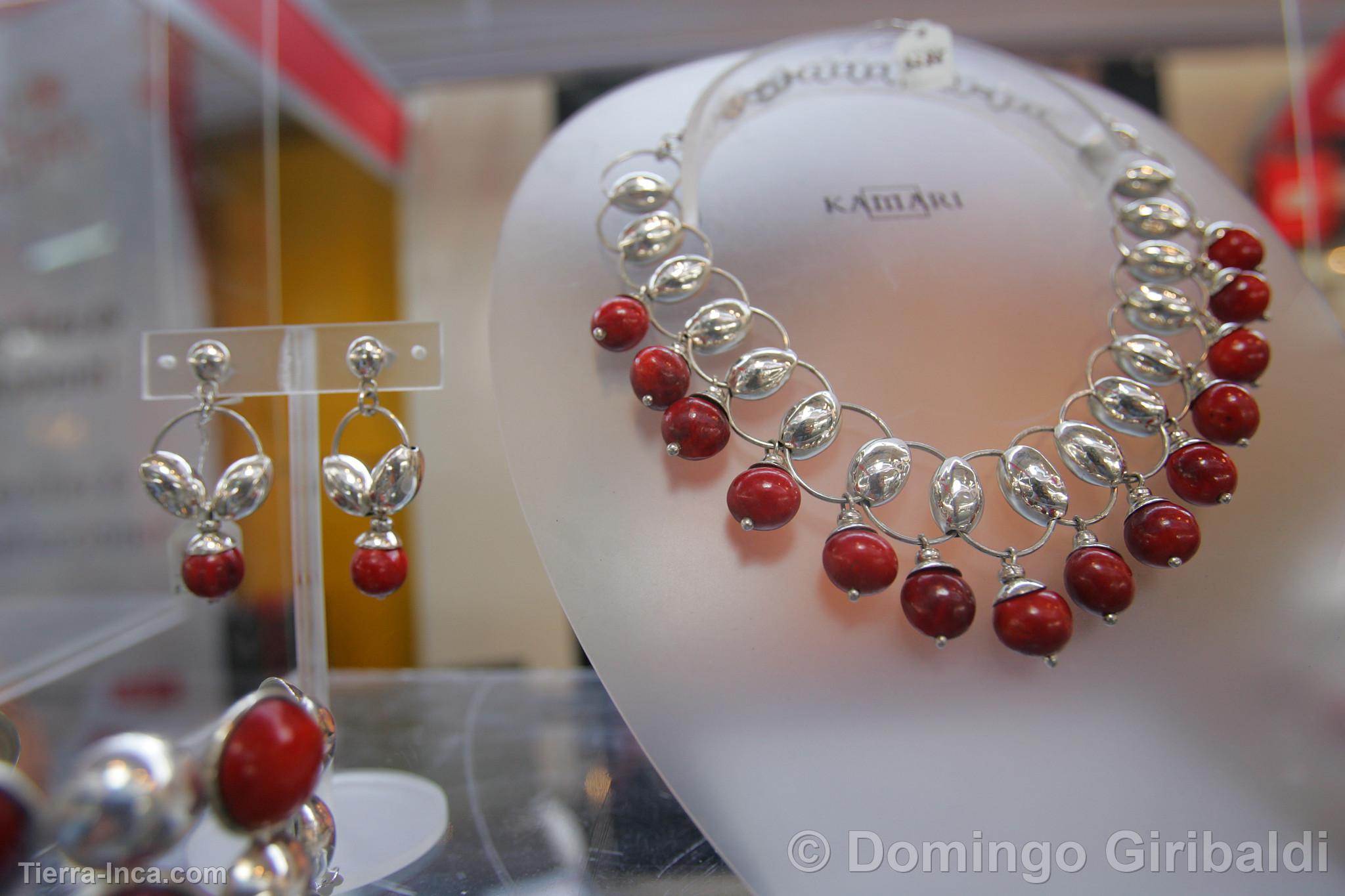 Exhibición de joyería