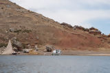 Isla Tikonata en el Lago Titicaca