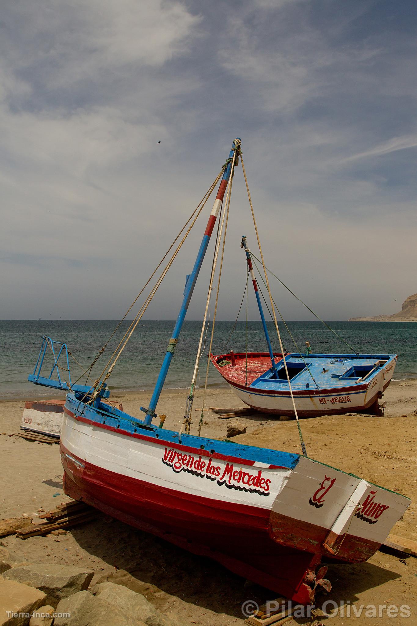 Botes en la playa El uro