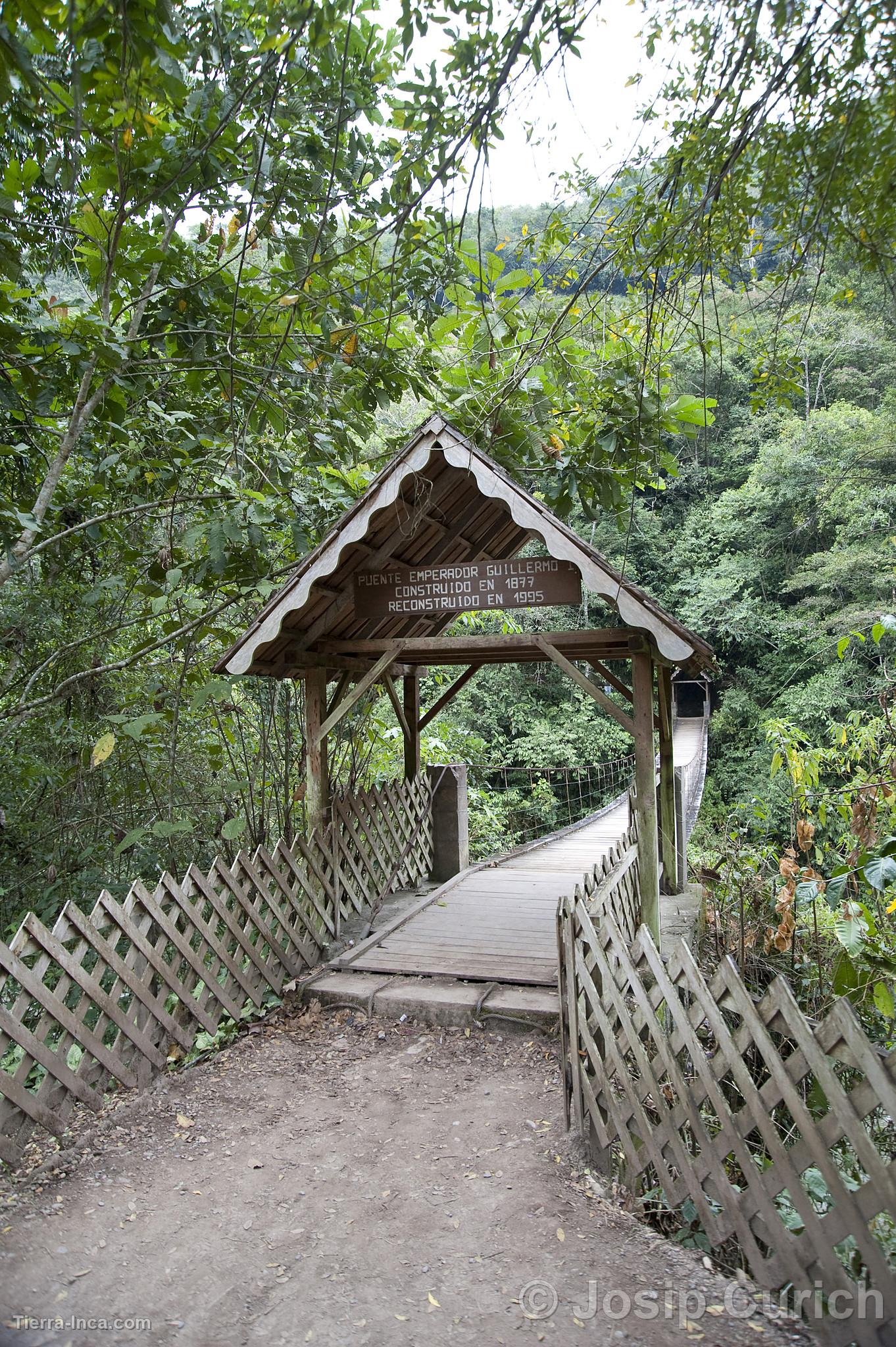 Puente Emperador Guillermo en Pozuzo