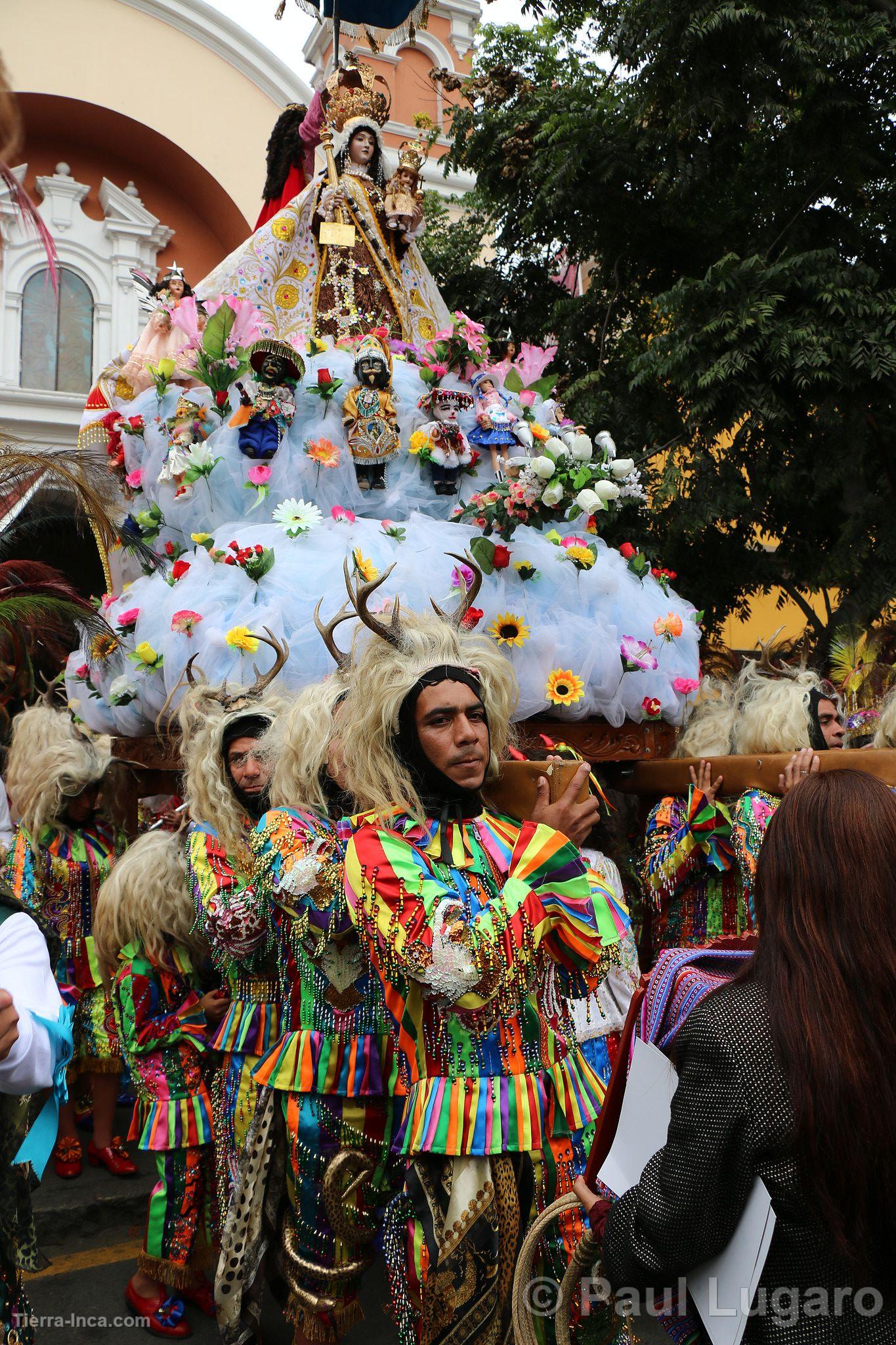 Procesin de la Vrgen del Carmen, Lima