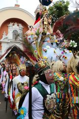 Procesin de la Vrgen del Carmen, Lima