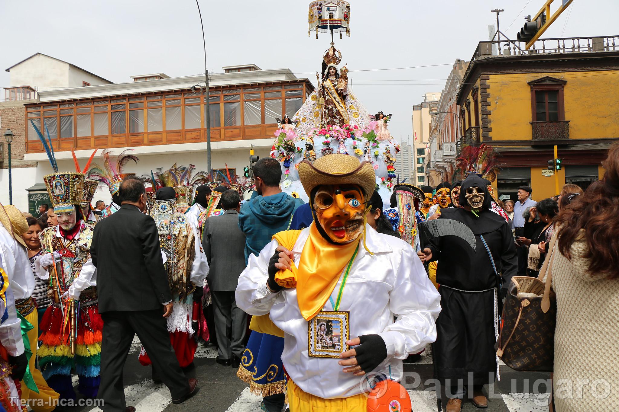 Procesin de la Vrgen del Carmen, Lima