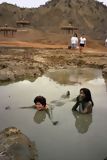 Gente bañándose, Hervideros, Punta Sal