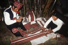 Tejedores de la isla Taquile