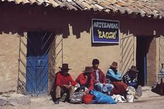 Pobladores del pueblo de Raqchi