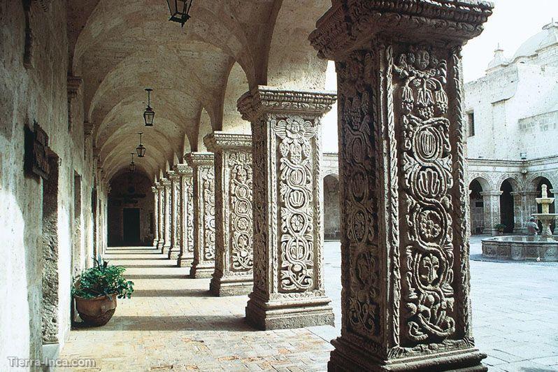 Antiguo claustro de la iglesia de La Compaa, Arequipa