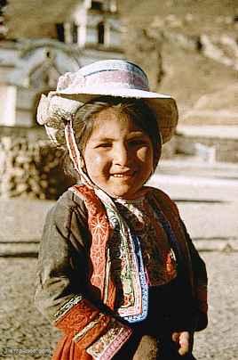 Nia en el Colca