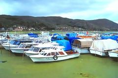 Bote en el lago, Puno