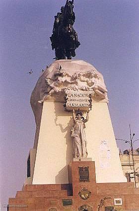 Estatua de San Martn, Lima