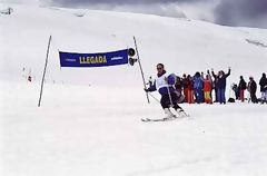 Ski en el nevado Pastoruri