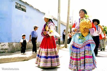 Vestimenta tradicional de Chivay