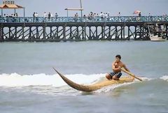 Caballito de totora (balsa)