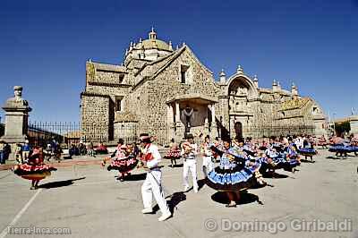 Danzas festivas en Lampa