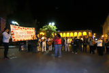 Pedido de matrimonio en la Plaza de Armas, Arequipa