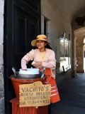 Vendedora de queso helado, Arequipa