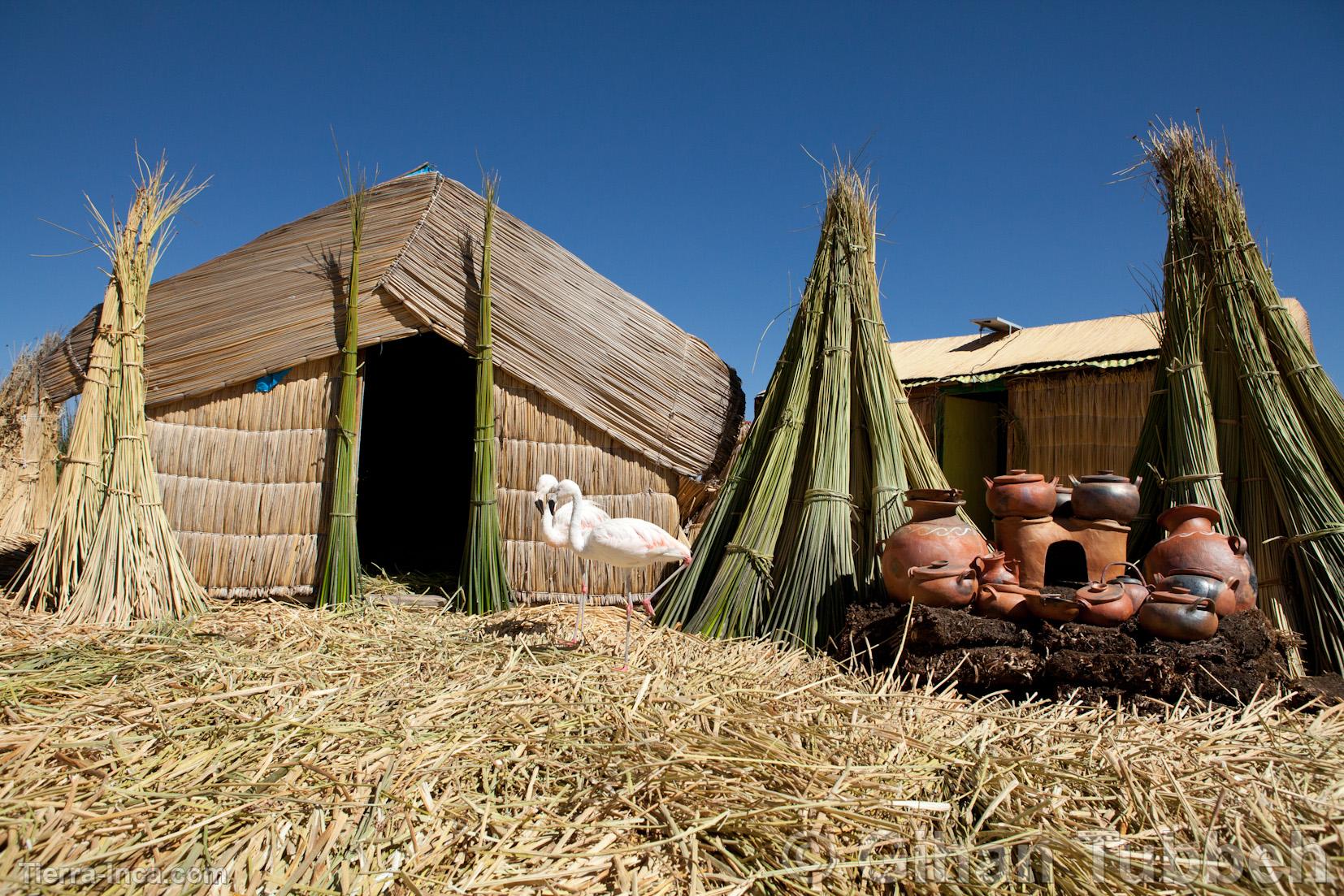 Islas de los Uros en el Lago Titicaca