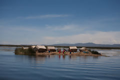 Islas de los Uros en el Lago Titicaca