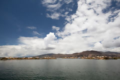 Islas de los Uros en el Lago Titicaca