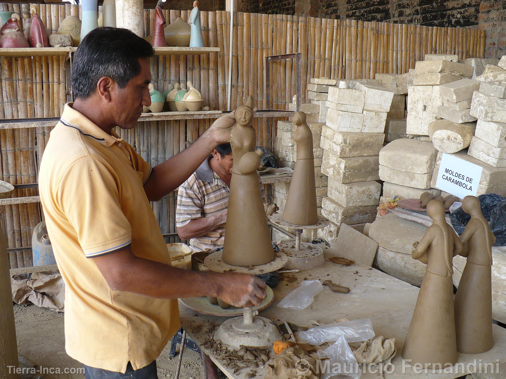 Elaboracin de cermica de Chulucanas