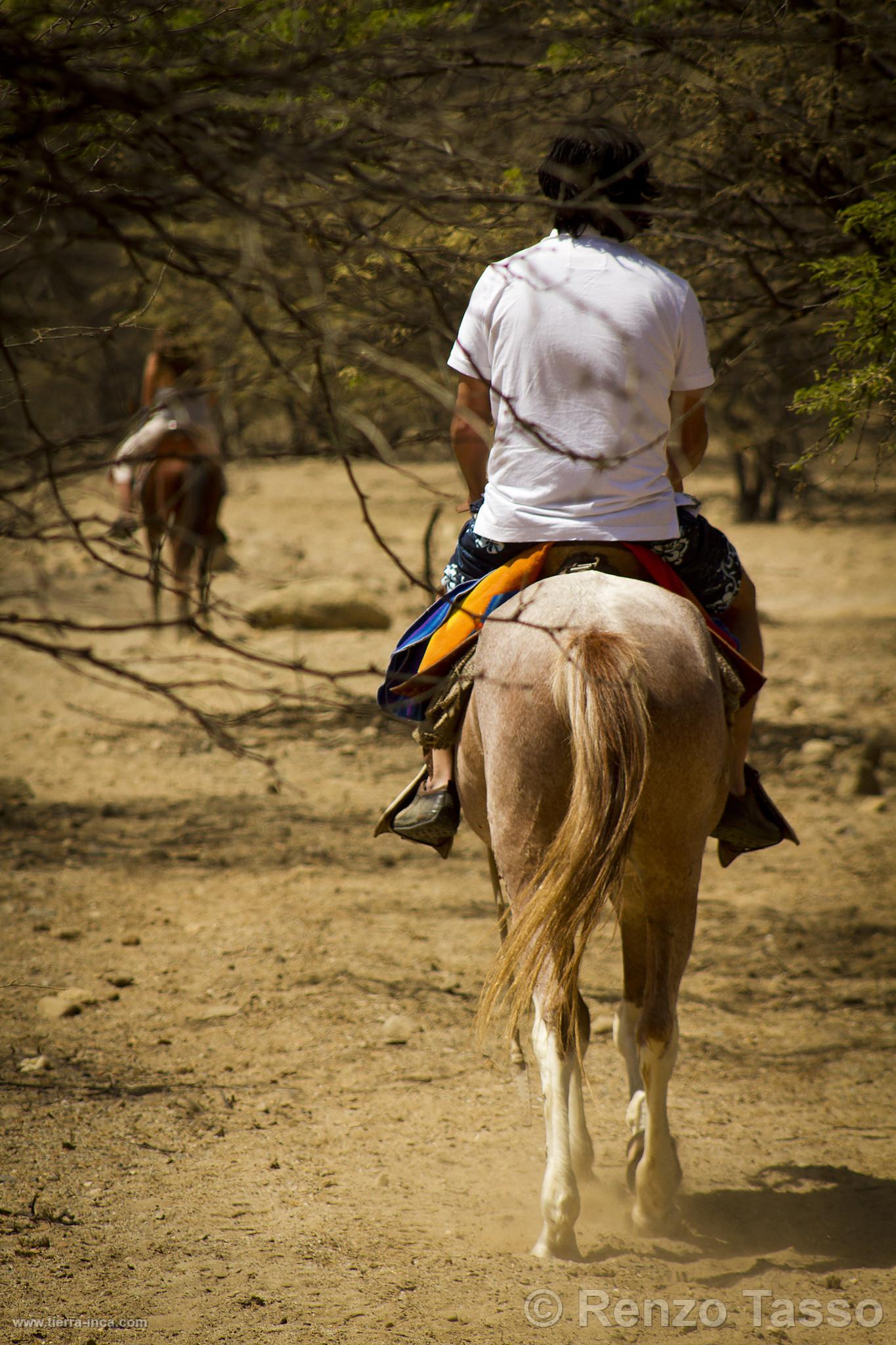 Paseo a caballo, Máncora