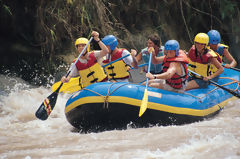 Canotaje en Lunahuan