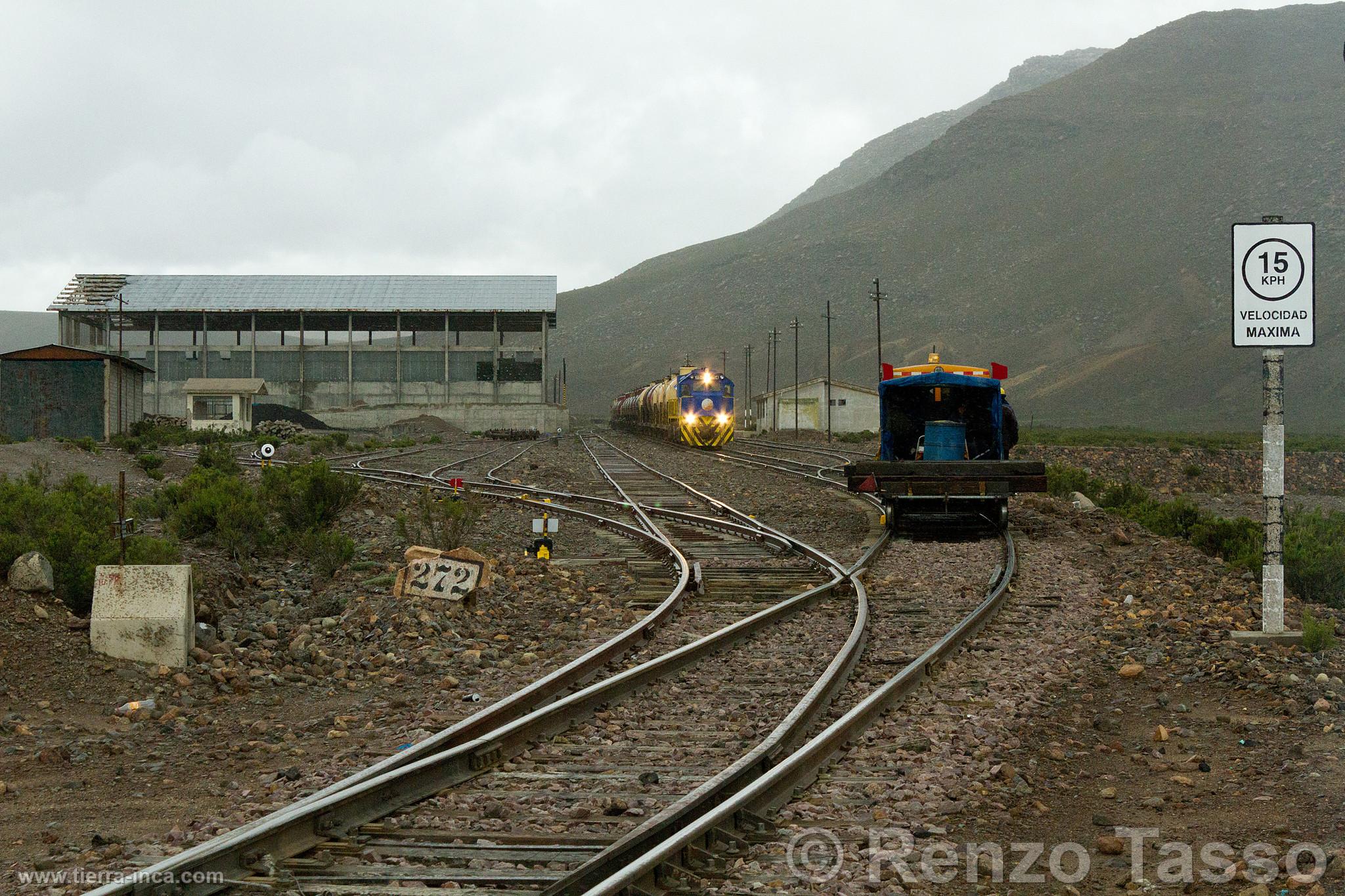 Tren de carga en Arequipa