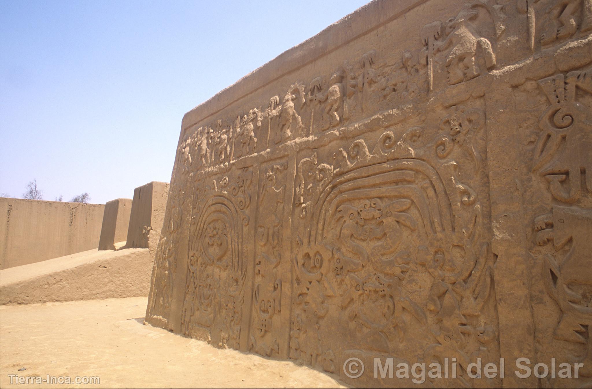 Huaca El Dragón o arco iris