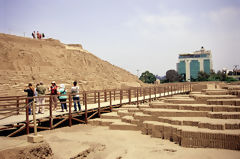 Huaca Pucllana en Miraflores, Lima