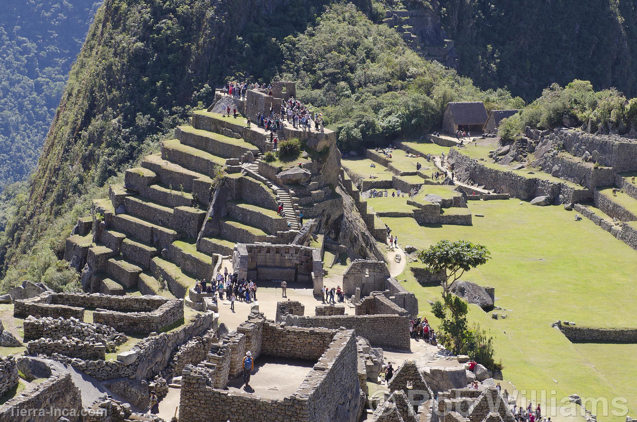 Turistas en Machu Picchu