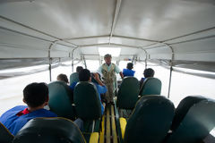 Turistas en el ro Amazonas